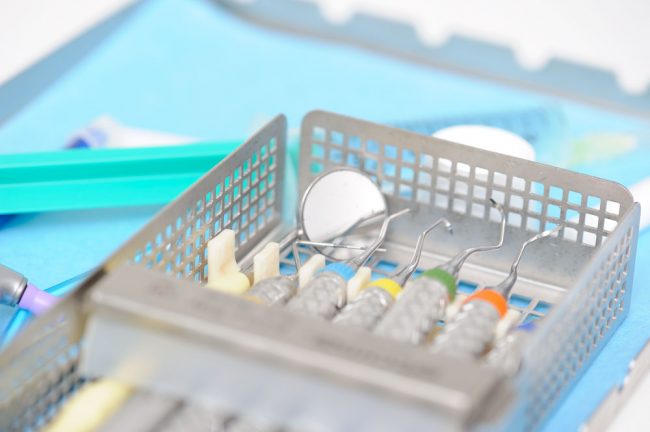 Parodontitis Zahnreinigung PZR Curettageset Parodontitis-Vorbehandlung - Zahnreinigung PZR Curettageset